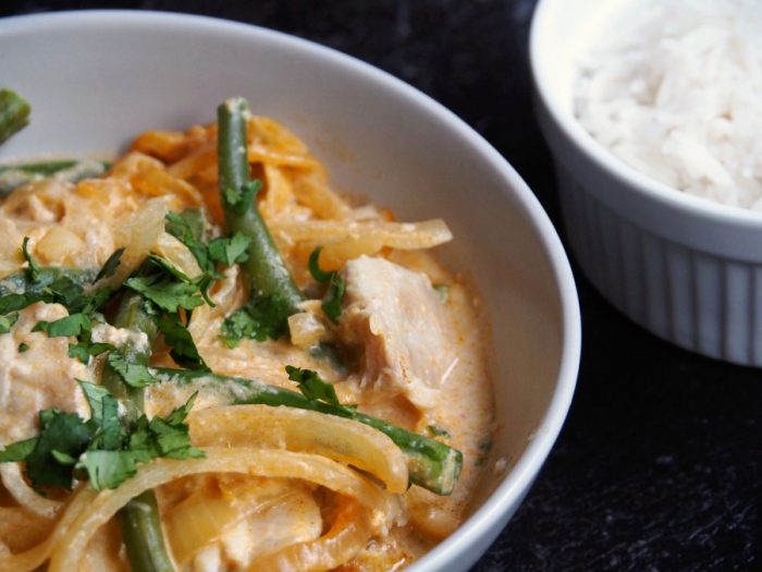 Slow cooker red thai curry 2