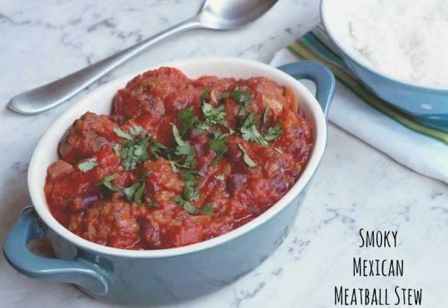 Smoky Mexican Meatball Stew