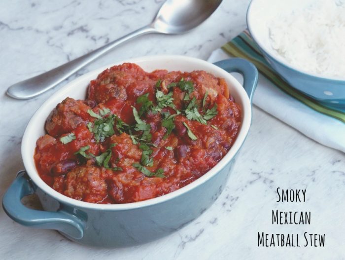 Smoky Mexican Meatball Stew