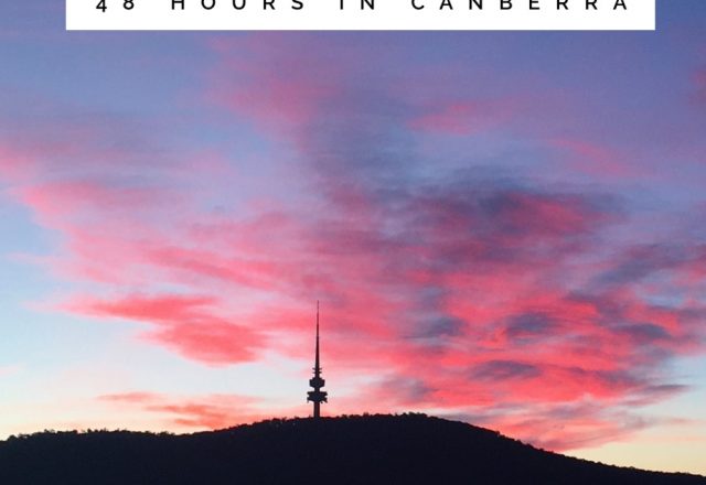 48 Hours in Canberra
