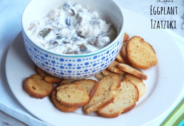 Leda’s Eggplant Tzatziki