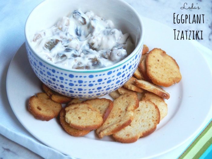 4 ingredient eggplant dip