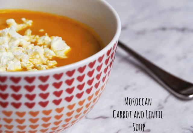 Moroccan Carrot and Lentil Soup