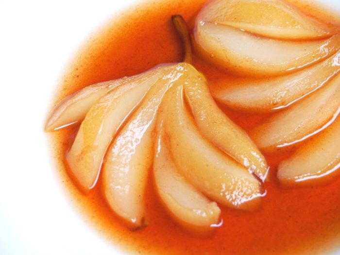 Slow cooker Blushing Pears 5