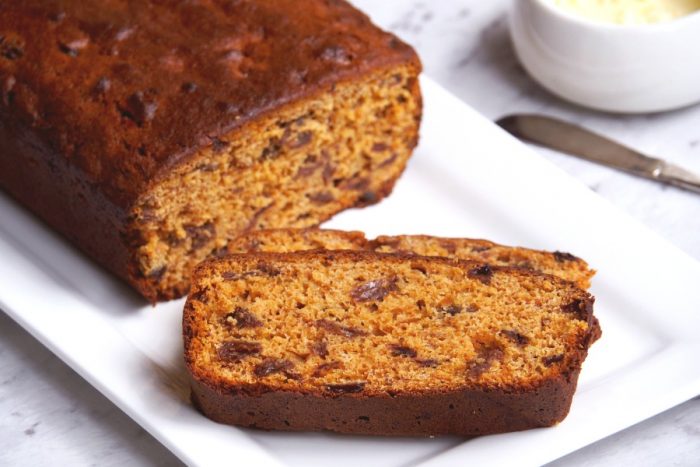 Banana, date, cherry and walnut loaf 2