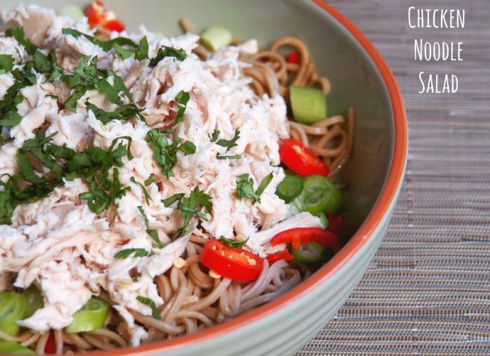 cold chicken noodle salad 4