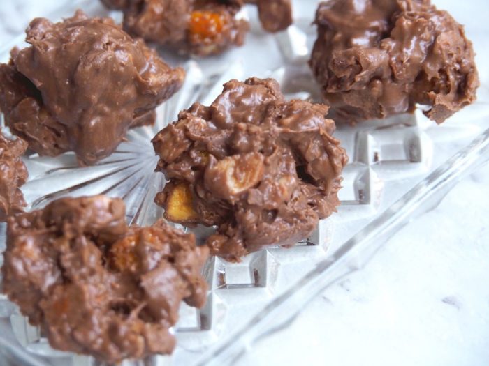 Chocolate Crunchie Nut Chews 4