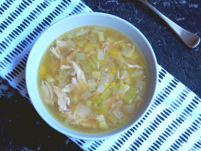 Emily's Chicken, Leek and Potato Soup 4