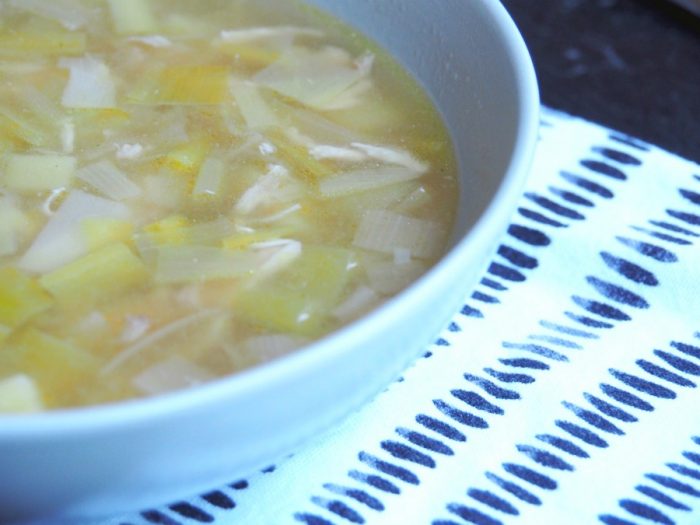 Emily's Chicken, Leek and Potato Soup 2