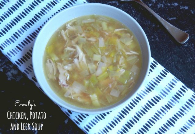 Emily’s Chicken, Potato and Leek Soup