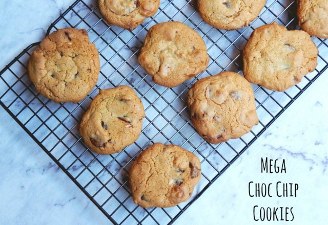 Mega Choc-Chip Cookies