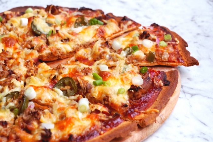 pulled pork pizza 2