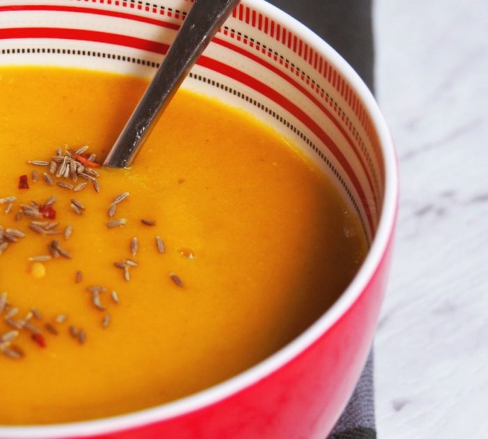 Spiced Carrot and Lentil Soup 3