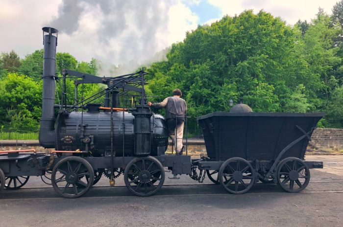 Newcastle highlights - Beamish train