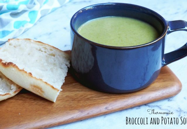 Meatless Monday – Thermomix Broccoli and Potato Soup