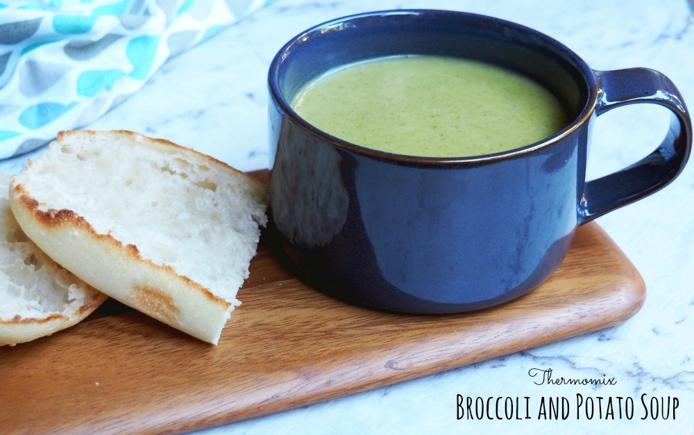 Thermomix Broccoli and Potato Soup 4