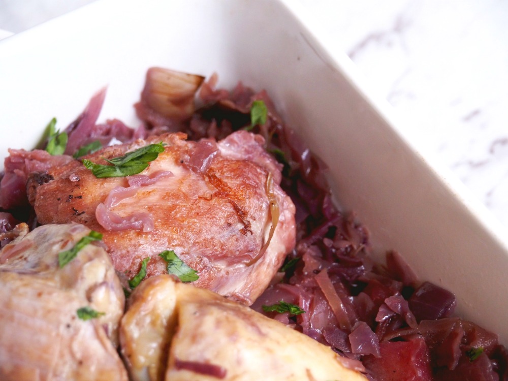 Slow Cooker Chicken with Red Cabbage 5