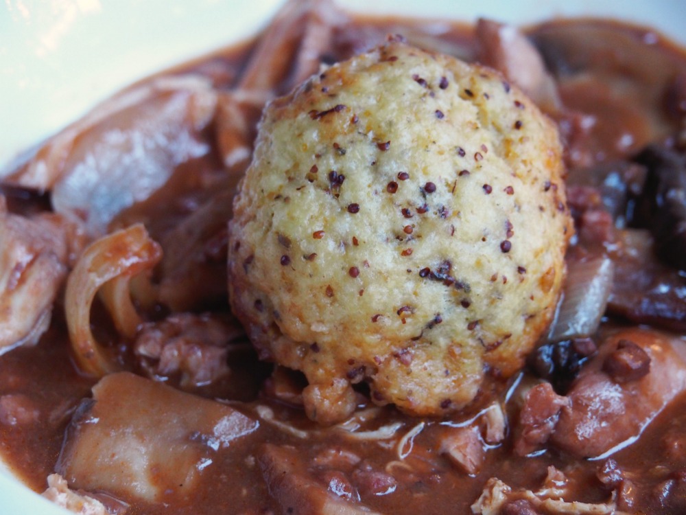 Slow Cooker Chicken and Red Wine Casserole with Dumplings 2