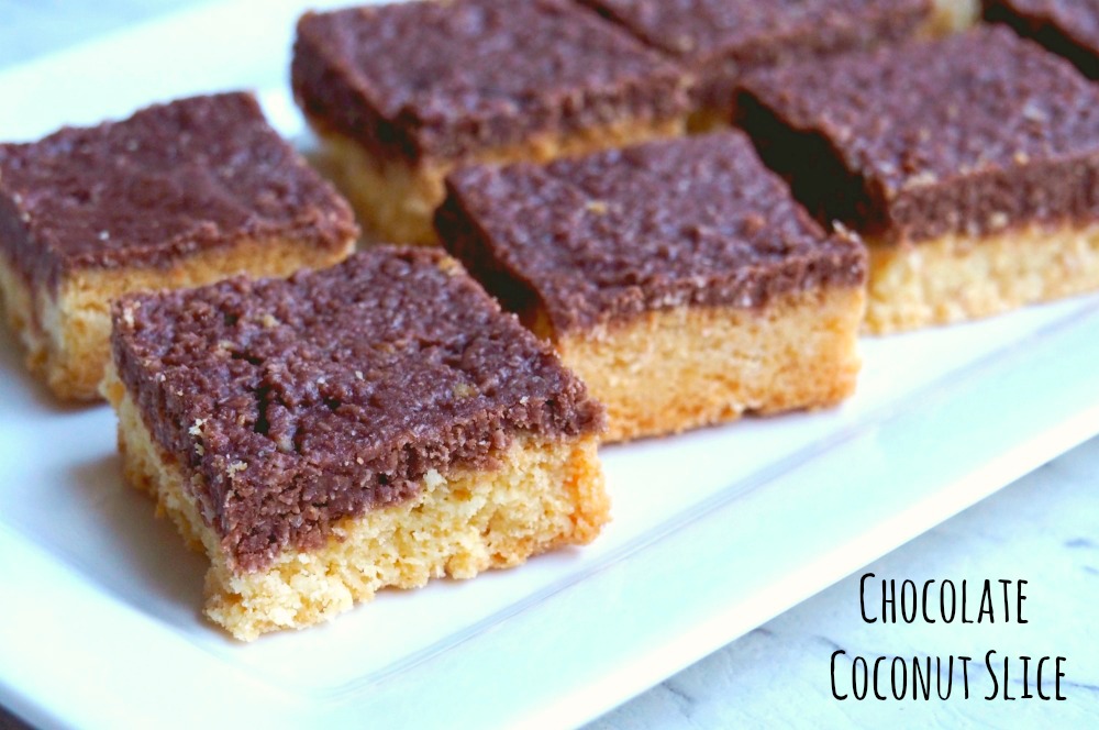Chocolate Coconut Slice 4