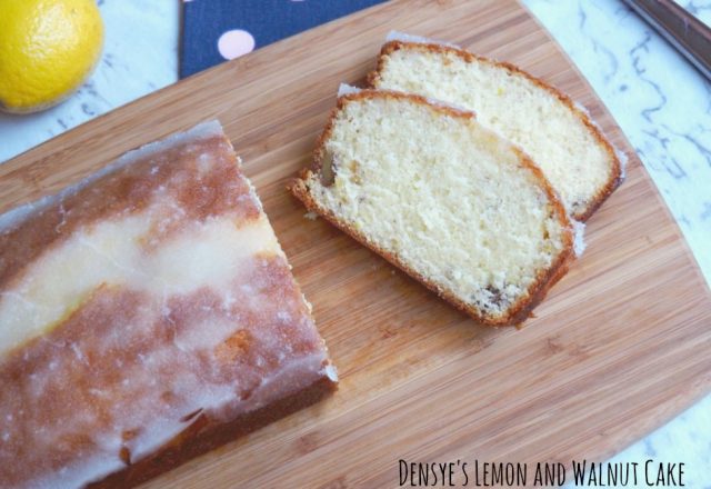 Denyse’s Lemon and Walnut Cake