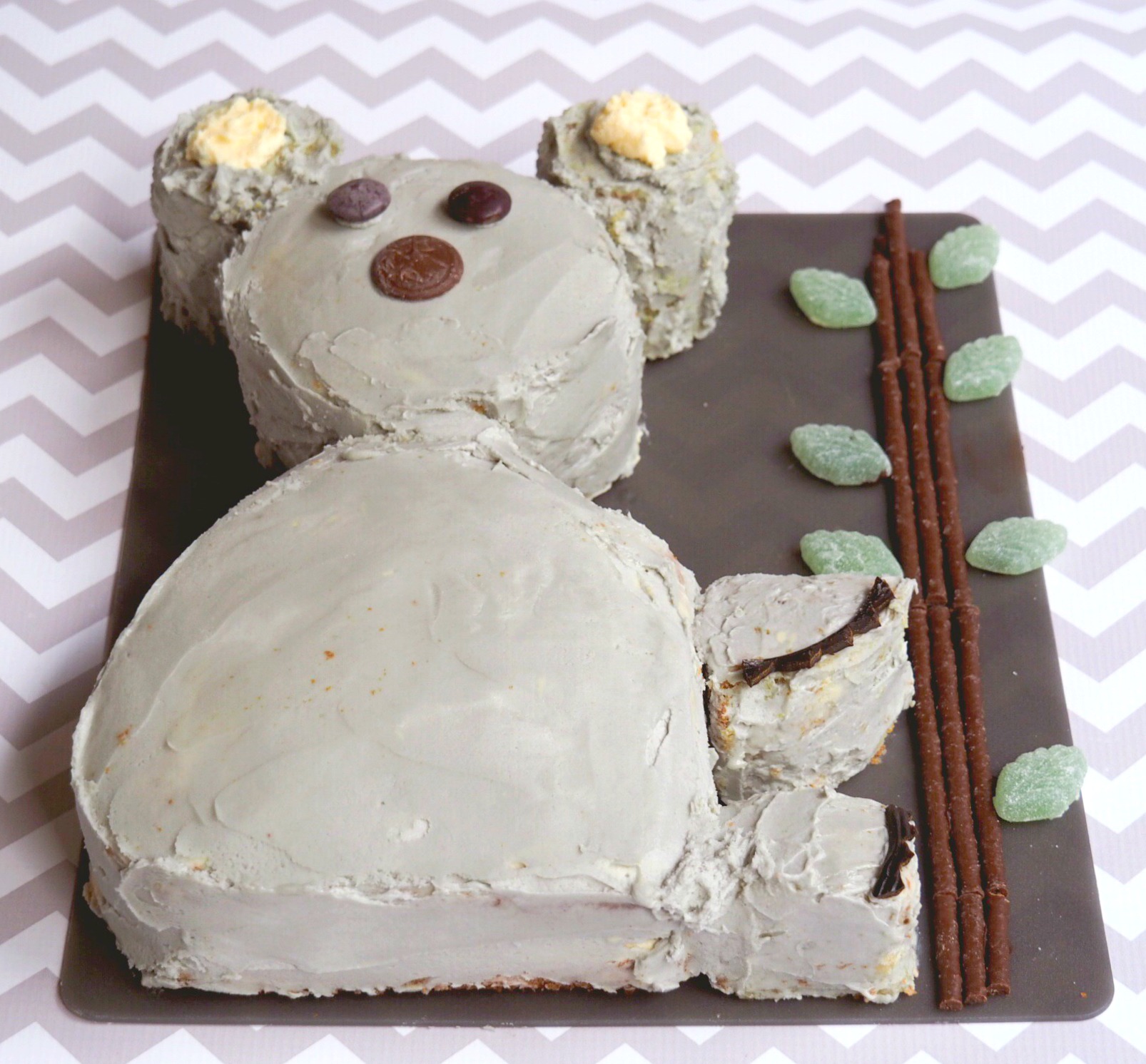 How to make a koala cake 2