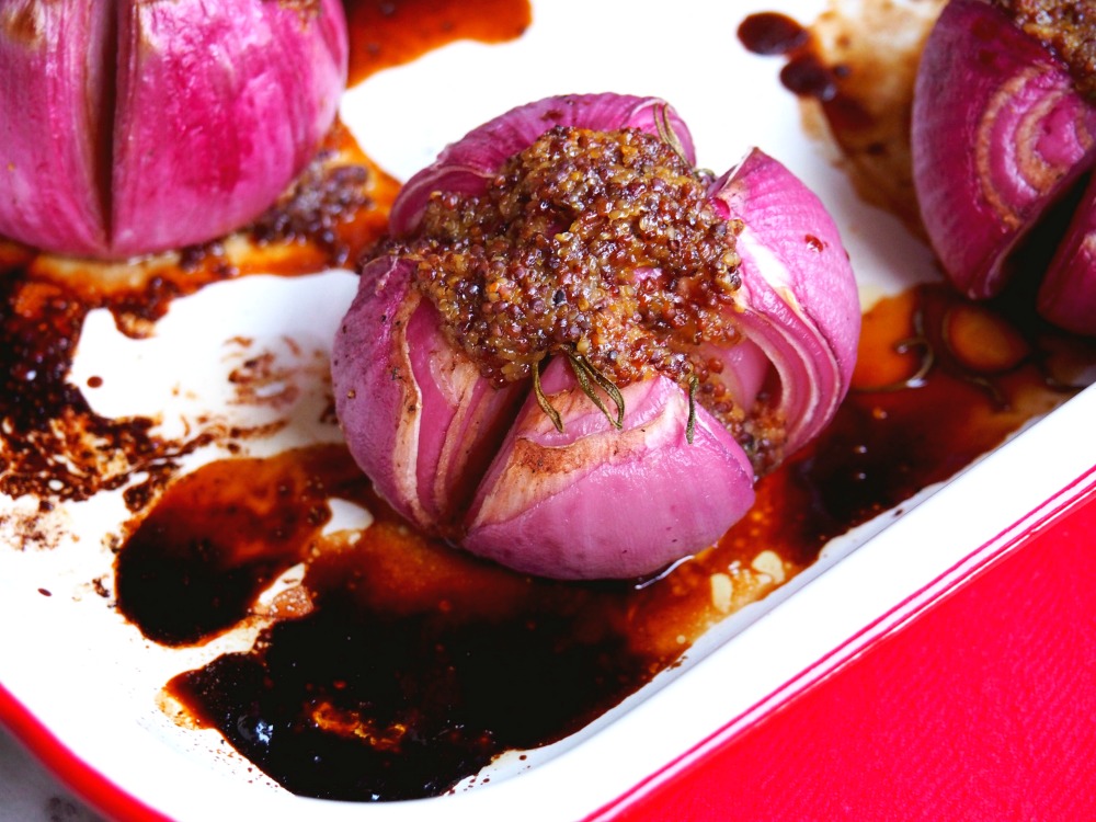 Mustardy Baked Onions 2