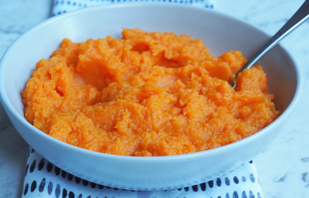 Healthy Sweet Potato and Carrot Mash 3