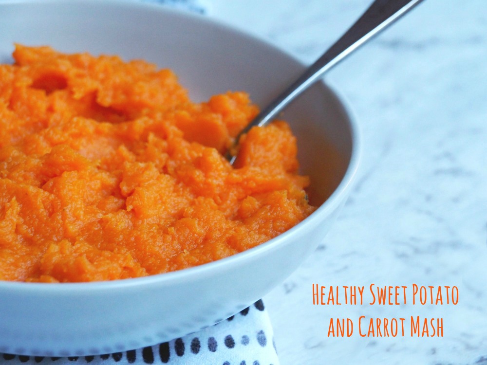 Healthy Sweet Potato and Carrot Mash