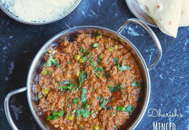 Dharish’s Minced Lamb Curry