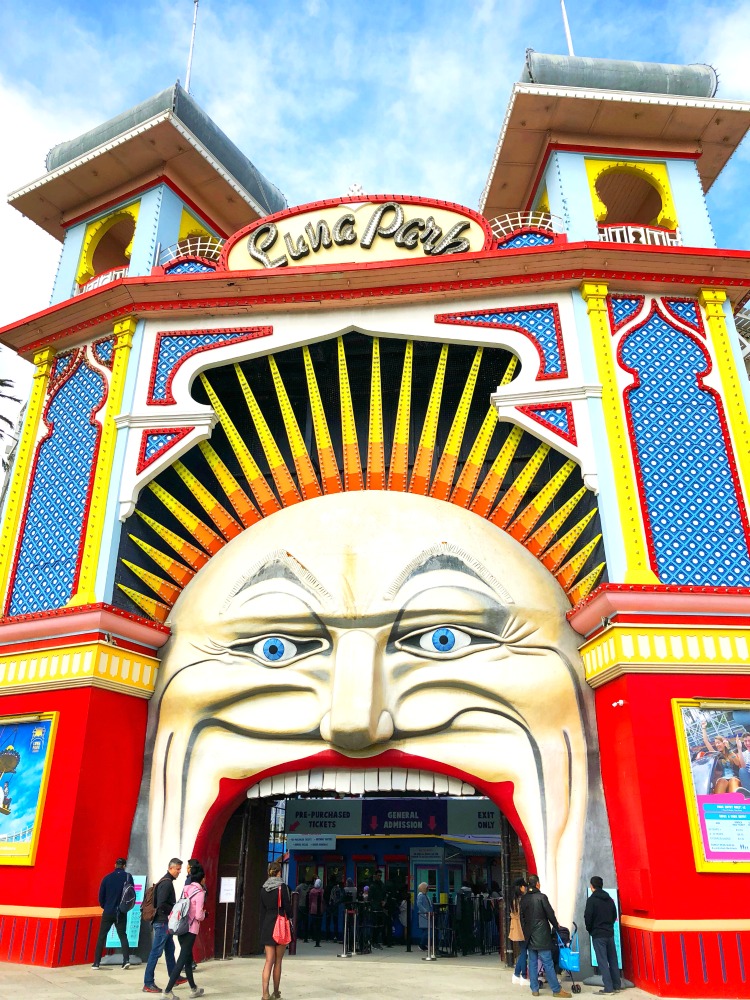 72 hours in Melbourne - Luna Park