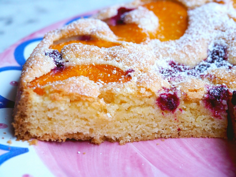 Viv's Peach and Raspberry Tart 5