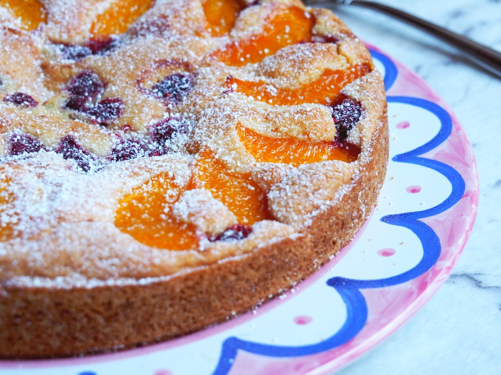 Viv's Peach and Raspberry Tart 6