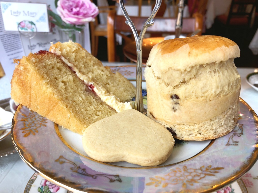 Lady Rose's Edwardian Tea Room - afternoon tea top tier