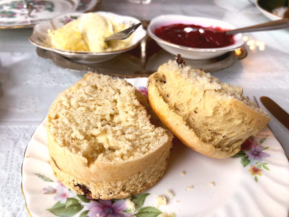 Lady Rose's Edwardian Tea Room - scones and jam