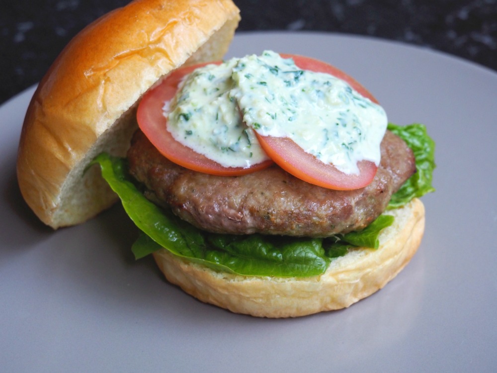 Caesar turkey burgers 2