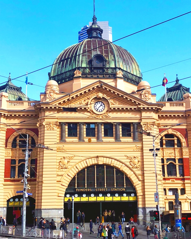 72 hours in Melbourne - Flinders Street Station