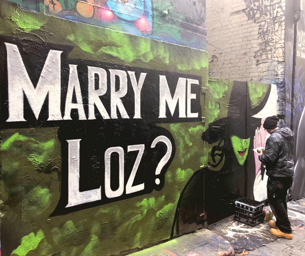 72 hours in Melbourne - Street art Hosier Lane