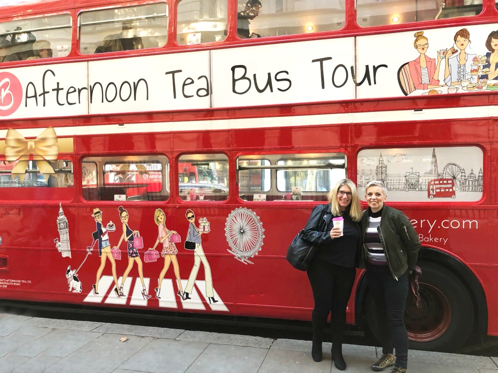 Christmas Lights Afternoon Tea Bus Tour in London - Brigit's Bakery