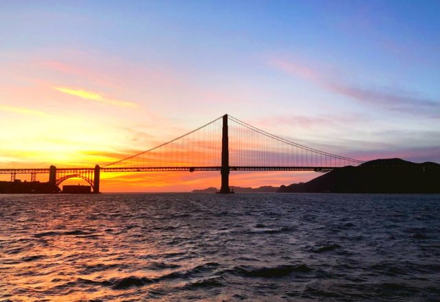 California Sunset – Sailing San Francisco Bay