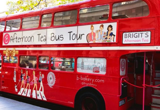 All Aboard the Afternoon Tea Bus, London