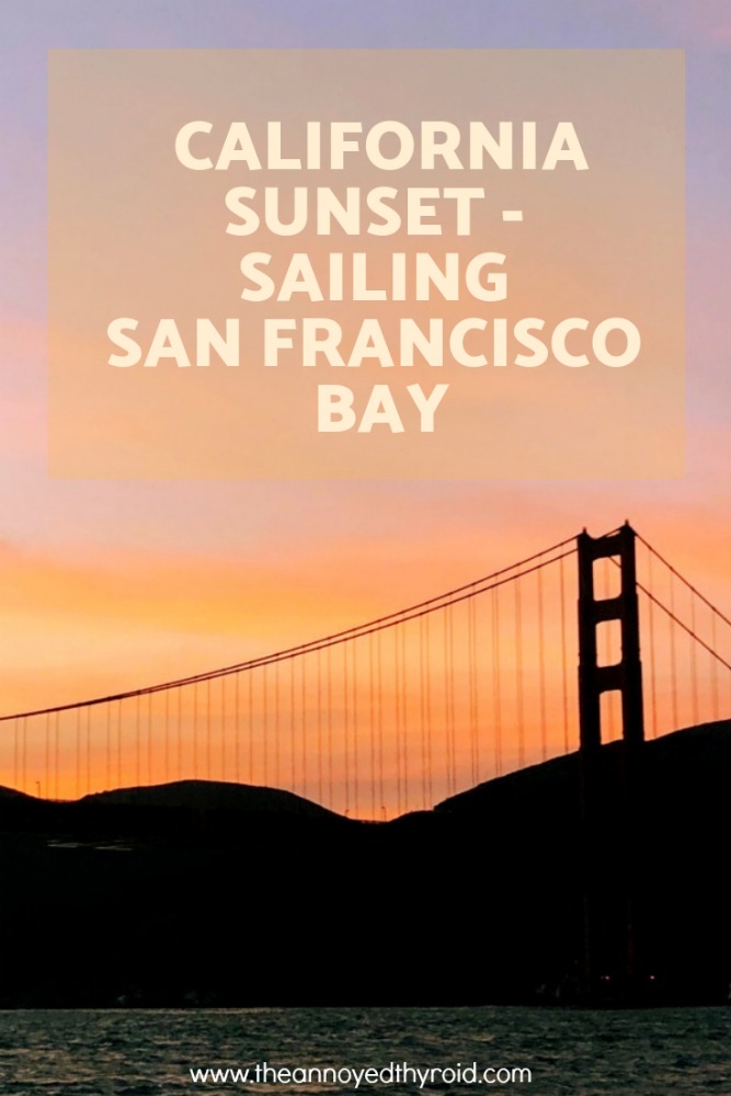 sunset sail San Francisco bay