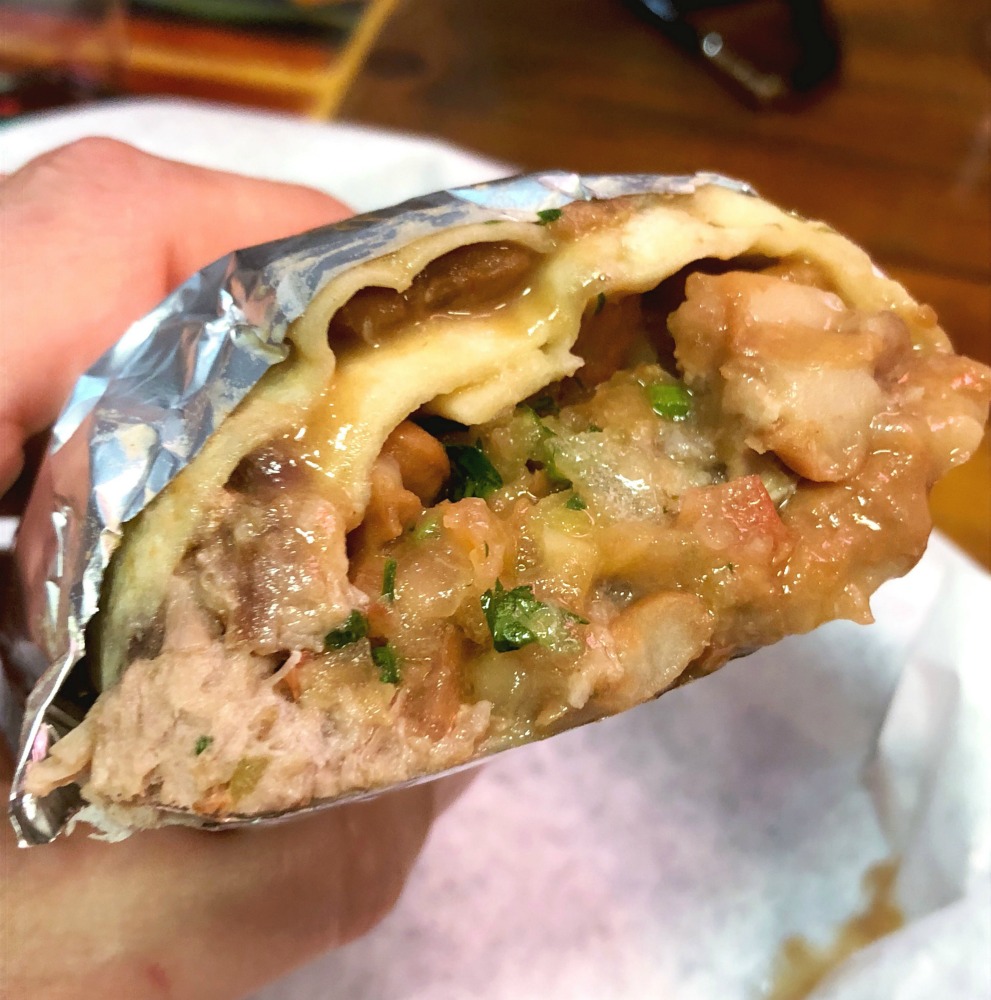 Secret Food Tour San Francisco - burrito