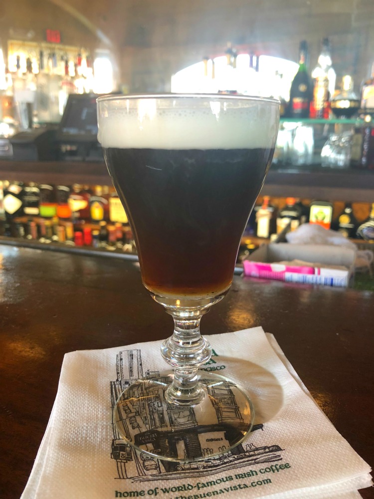 Irish coffee The Buena Vista