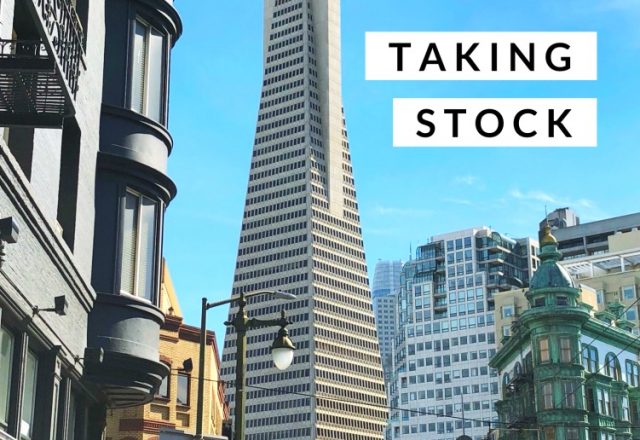 Taking Stock – The San Francisco 2018 Edition