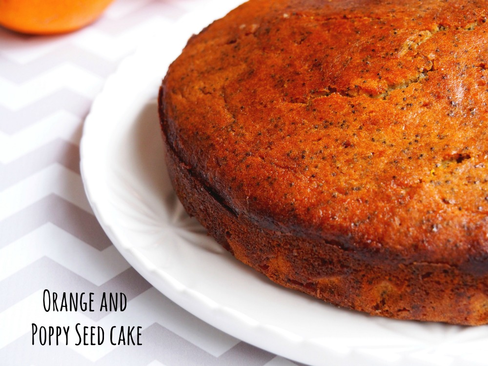 Orange and poppy seed cake 