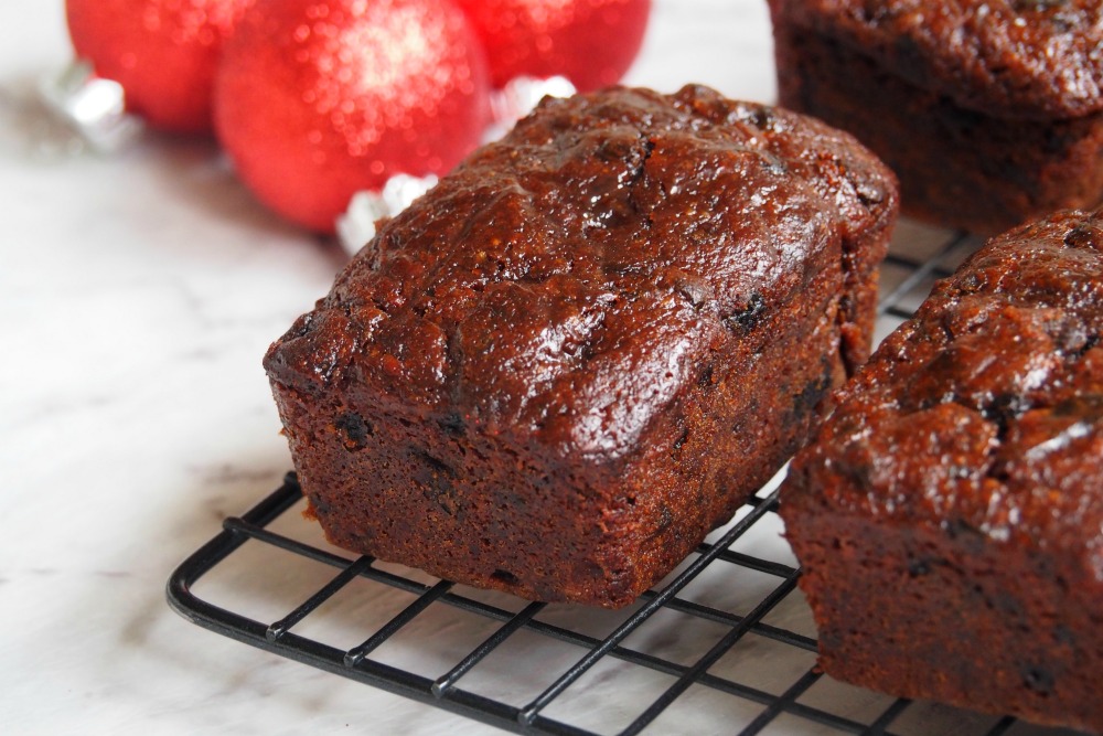 Christmas Chcocolate Fruit Loaves 2