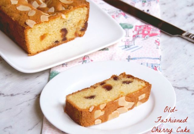 Old -Fashioned Cherry Cake