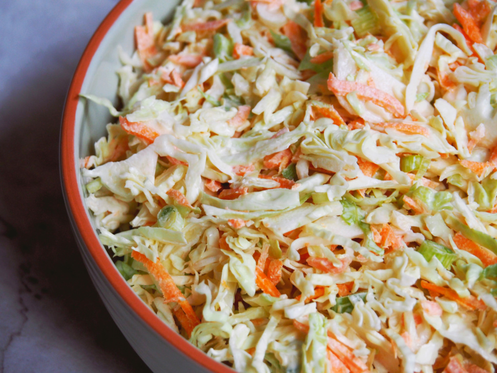 Quick and easy coleslaw 4