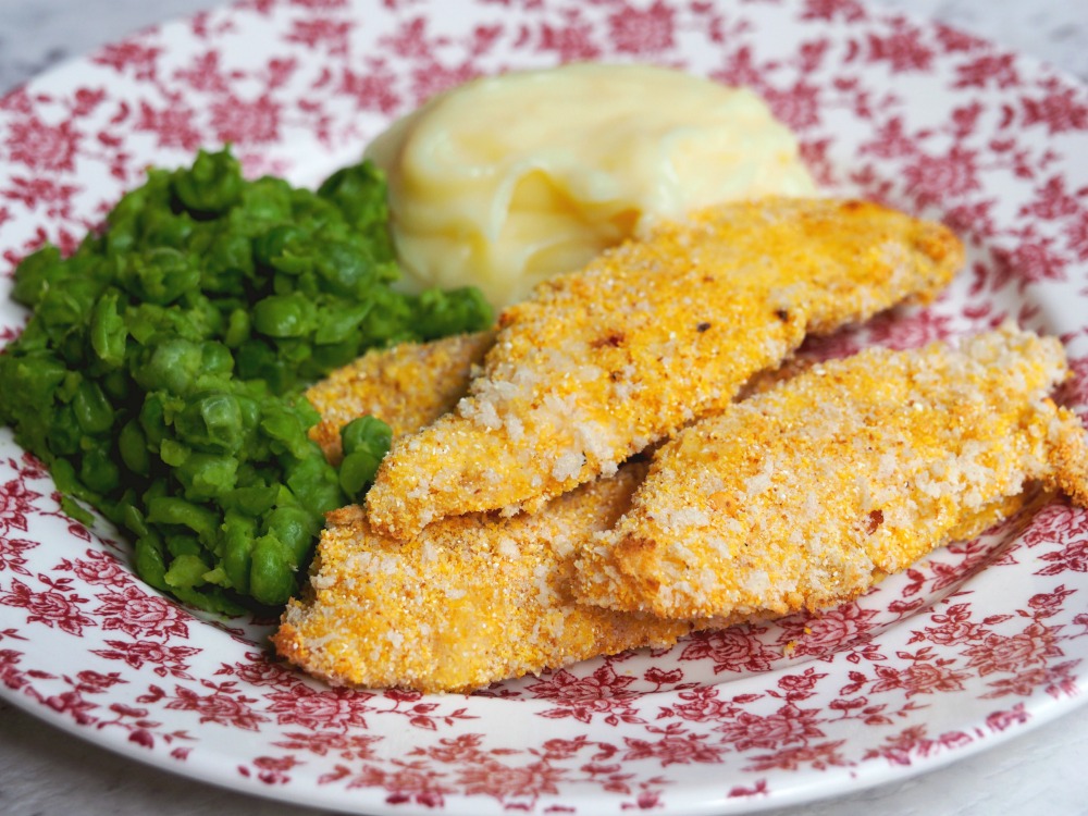 Crunchy fish fingers 3