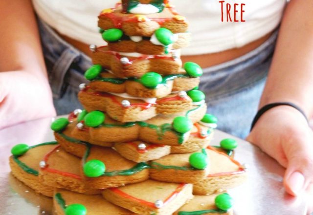 Gingerbread Cookie Christmas Tree